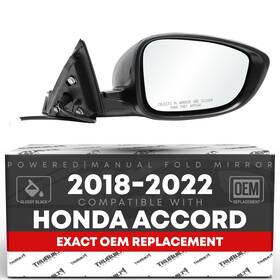 T1a-708ber T1a Honda Accord Passenger Side Mirror Replacement - Powered Adjustment Manual F