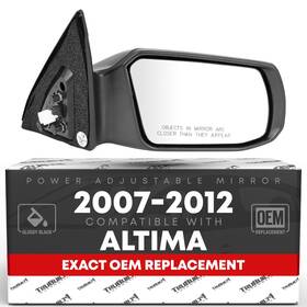 T1a-797er T1a Passenger Mirror For Nissan Altima - Power Non-foldable Convex Glass Pass