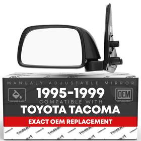 T1a-87940-04040 T1a Driver Side Mirror Replacement - Compatible With 1995-1999 Toyota Tacoma Ma