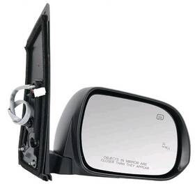 T1a-957behwr T1a Passenger Mirror For Toyota Sienna - Power Heated Blind Spot Manual Fold