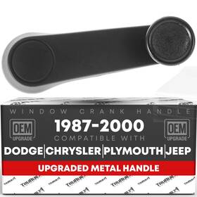 T1a-cr1002a T1a Window Crank Handle- Driver/passenger- Upgraded Metal - Compatible With 1995-