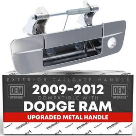 T1a-cr3505zm-tg T1a Tailgate Handle Assembly Upgraded Metal - Compatible With 2009-2012 Dodg