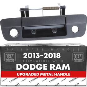 T1a-cr3506za-tgc T1a Tailgate Handle Latch Upgraded Metal - Compatible With 2013-2018 Dodge R
