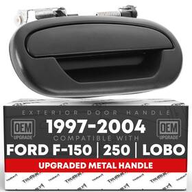 T1a-fd3503za-rr T1a Rear Passenger Door Handle For Ford F-150 F-250 Lobo - Textured Black Rea