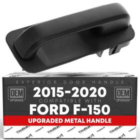 T1a-fd3515za-rl T1a Rear Driver Door Handle For Ford F-150 - Metal Textured Black