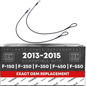 T1a-fdd010-2p T1a Tailgate Cable Replacement Set- Rear Left And Right Side - Compatible With