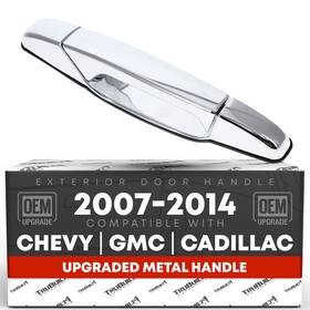 T1a-gm3545zm-rr T1a Exterior Rear Passenger Door Handle Upgraded Metal - Compatible With 2007-20