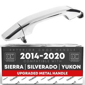 T1a-gm3549zm-frk T1a Front Passenger Door Handle For Chevrolet Silverado Suburban Tahoe - Chrome