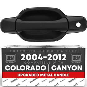 T1a-gm3561za-fl T1a Front Driver Door Handle For Chevrolet Colorado Gmc Canyon - Black Keyhole