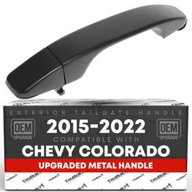 T1a-gm3566za-frk T1a Front Passenger Door Handle Set For Chevrolet Colorado - Black Cover Gasket