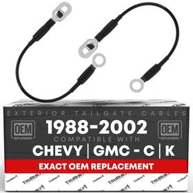 T1a-gmd004 T1a Tailgate Support Cable Left And Right For Chevrolet Gmc C&k 1500 2500 3500