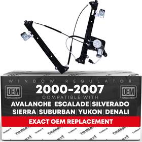 T1a-lj-15095843 T1a Window Regulator With Motor Driver Side For Chevy Avalanche Silverado Gmc Sie
