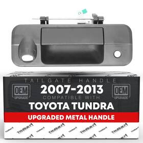 T1a-lj-69090-0c050 T1a T1a-lj-69090-0c050- Tailgate Handle Upgraded Metal For 2007-2013 Toyota Tundra Textured Black -