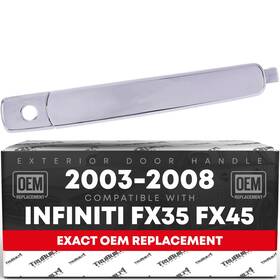 T1a-lj-80640-ca012 T1a Exterior Front Driver Door Handle Replacement - Compatible With 2003-2007 Nis