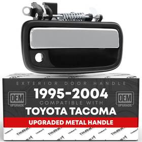 T1a-ty3246zma-rr T1a Rear Passenger Door Handle For Toyota Tacoma - Chrome Black Housing