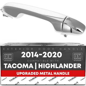 T1a-ty3281zm-rer T1a Rear Door Handle And Cover For Tacoma Highlander - Chrome Driver Or Pas