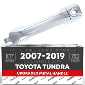 T1a-ty3952zm-fl T1a Driver Door Handle For Toyota Tundra - Front Metal Chrome Keyhole