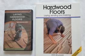 Taunton Press 094115391627 Hardwood Floors Laying Sanding And Finishing Book Dvd