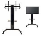 Td590b Transdeco Led Tv Cart Mobile Stand Casters For 013964654158