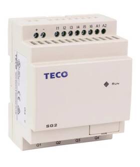 Sg2-12kr-d Teco Sg2 Plr 6 Dc In 4 Relay Out 2 Analog