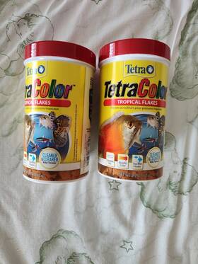 Tetra 046798771616 2 Color Tropical Flakes Boosting Fish Food Nutritionally