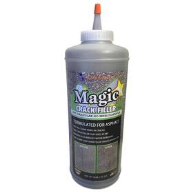 Tharos Distribution 744759542083 Magic Crack Filler 2lb Asphalt Black For Filling In Cracks On 1