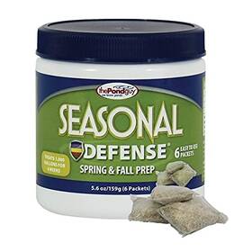 200315 The Pond Guy Seasonal Defense Spring And Fall Beneficial Bacteria 6 Packets