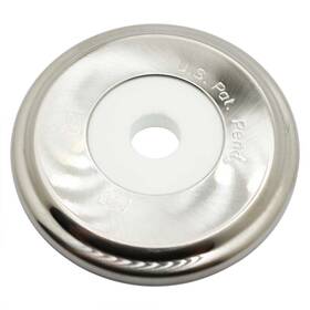 4400918 Thrifco Plumbing Universal Tub Spout Ring With Foam Insert - Satin Nickel Re