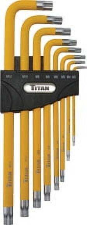 12733 Titan Extra-long Arm Triple Square Key Set - 8 Piece