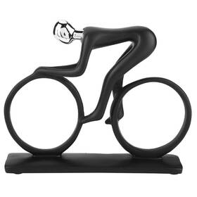Tomedny5sgf7pvwig-02 Tomedny Abstract Sculpture Home Decor Statues Art Statue Resin Bike Figur Inch