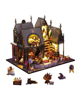Es011-a Tomyoung Diy Dollhouse Set Miniature Doll House Kit With Led Accessories Furniture 3