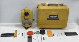 Gts-301d Topcon Electronic Total Station Tools Case. No Battery Or Charger