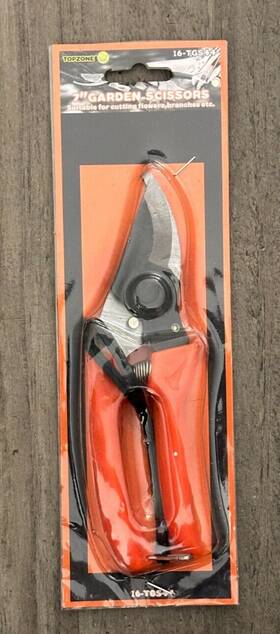16-tgs44 Topzone Tp-tgs44 7 Inch Plant Garden Scissor Pruning Shears Leaves Branch Cutter #16-tgs44