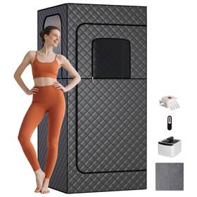 Toread 791258202390 Portable Steam Sauna For Home Personal Tent Black