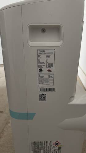 Px0811cwrufr Toshiba Portable Ac Unit 8 000 Btu