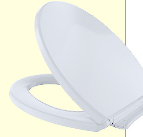 Ss114 Toto Ss114#01 Softclose Non Slamming Slow Close Elongated Toilet Seat And Lid Cotton