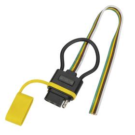 6547162 Towsmart Connector Trailer End 4flat With Wire Tester 12 Inch Connection Location