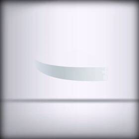 Cssk1414-01 Transolid - Studio X 14-in Solid Surface Wall-mount Corner Sho White