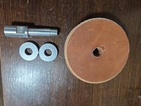 U-980292 Triton Gu2007 Leather Honing Wheel Tswlhw For Sharpeners