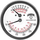 Ttd410-bushing Winters Instruments Temperature And Pressure Gauge Black 0628311166255