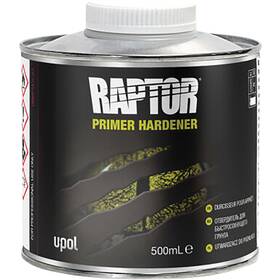 Up4833 U-pol Raptor Epoxy Primer Hardener Clear 500ml 5010796102395