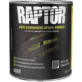 Up4834 U-pol Raptor Anti-corrosive Epoxy Primer Gray 3 Liters