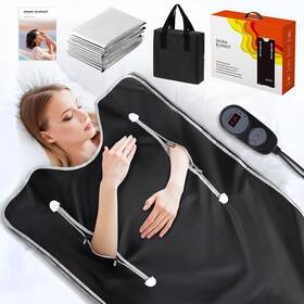 X7-mix Umixgene Infrared Sauna Blanket-sauna Blanket For Home Use Portable Design Deep Black
