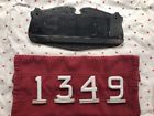 Unbranded Vintage Metal House Numerals With Holder Unkn