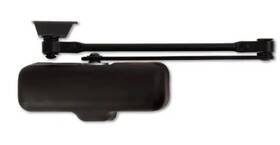 Uh4010 Universal Hardware Light-duty Matte Black Residential Door Closer