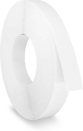 Unmar 783495429661 White Melamine Edge Banding 3/4 Inch X 25 Feet Iron On Adhesive Edging Cabinet