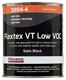 3804-04-st50 Ur Polyvance 3804-4 Flextex Vt Low-voc Variable Texture Material Quart