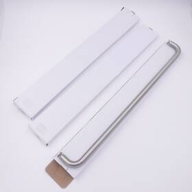 Tb-24sm-bn Us Horizon Lot Of 3 24 Inch X 3/4 Towel Bar With Blind Fasteners Satin Nickel