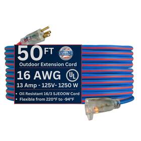 97050 Usw Us Wire And Cable 16/3 Gauge Extreme Cold Weather Extension Cords