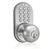 Uwvnbfifqq Milocks Electronic Door Knob Keyless Lit Keypad Reversible
